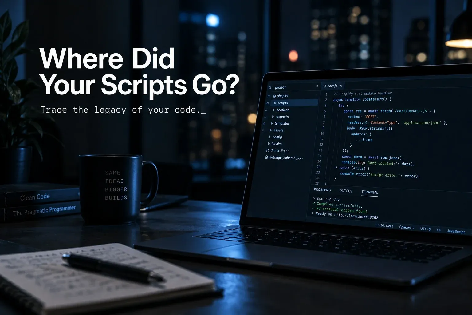 Where did your scripts go