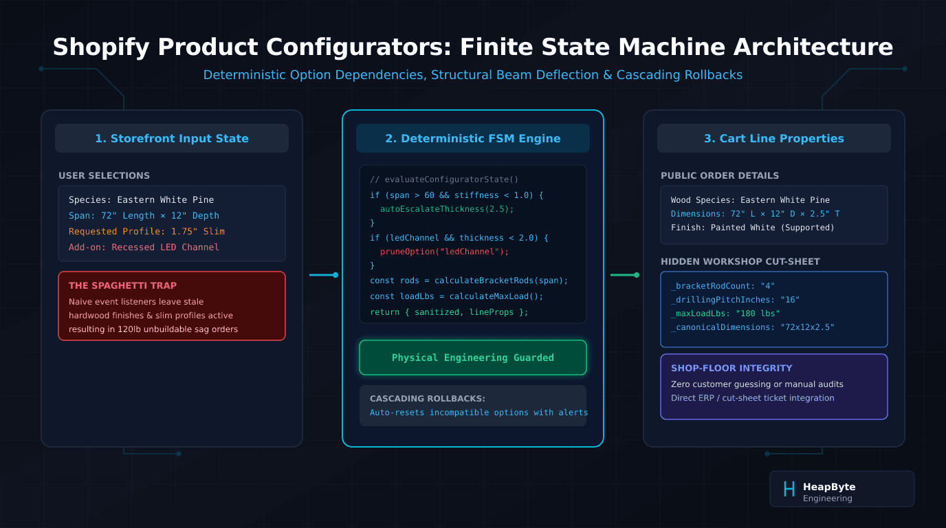 Shopify Configurator dependencies