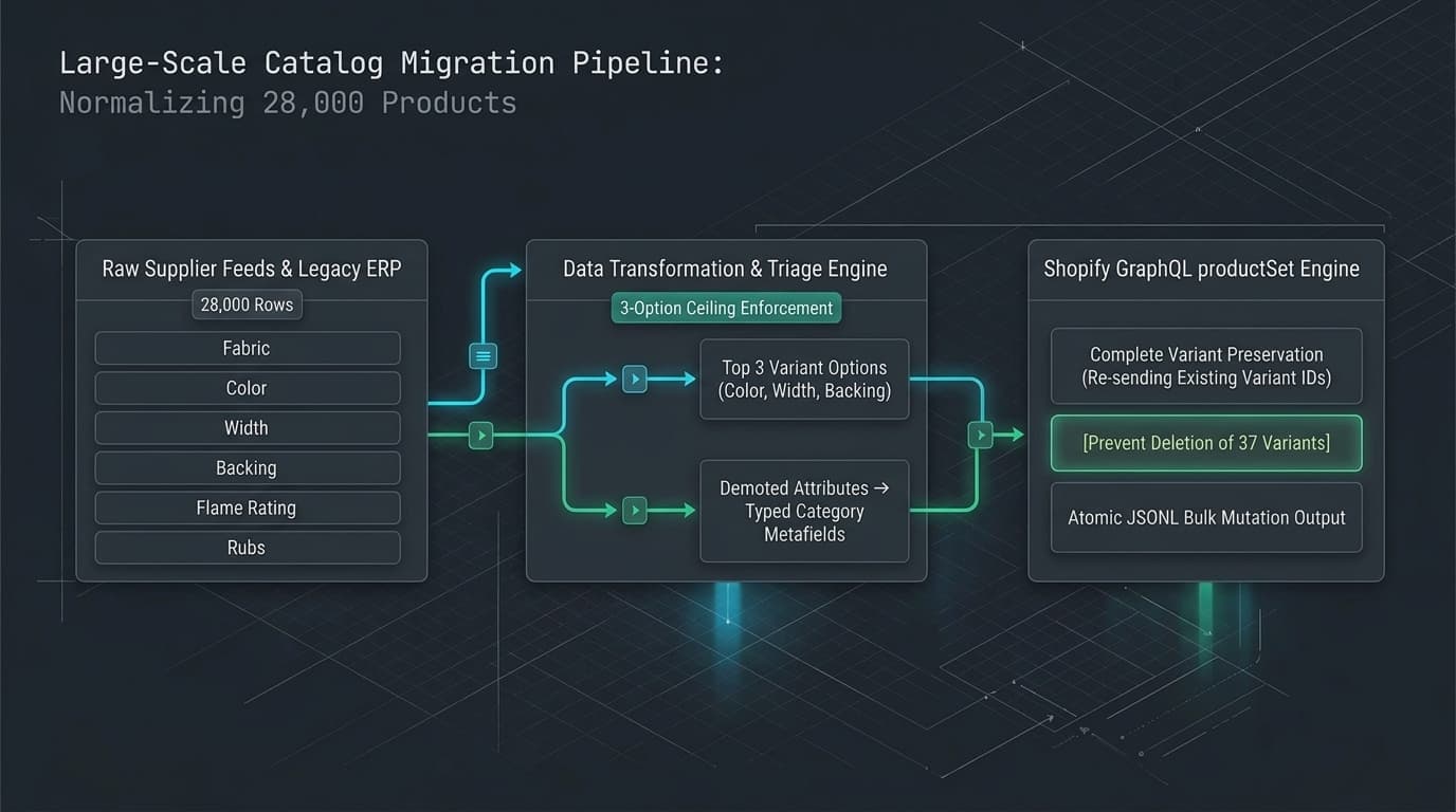 shopify large catalog migration